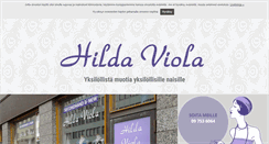 Desktop Screenshot of hildaviola.com