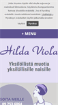Mobile Screenshot of hildaviola.com